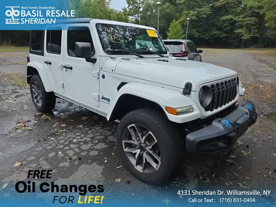 Used 2024 Jeep Wrangler 4xe Sport S 4x4
