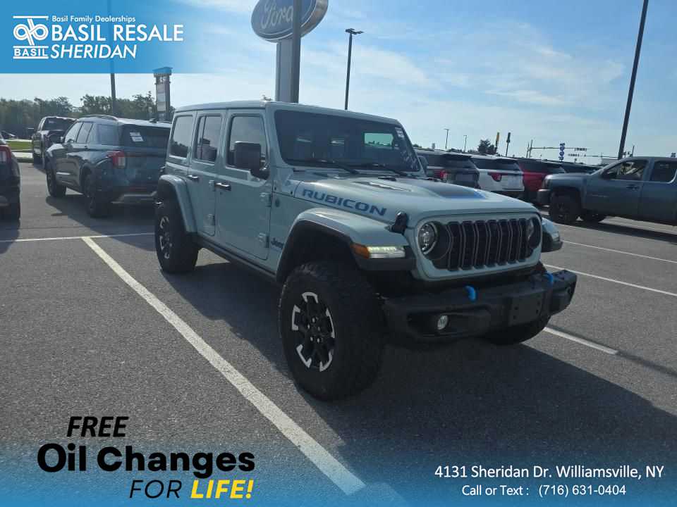Used 2024 Jeep Wrangler 4xe Rubicon X 4x4