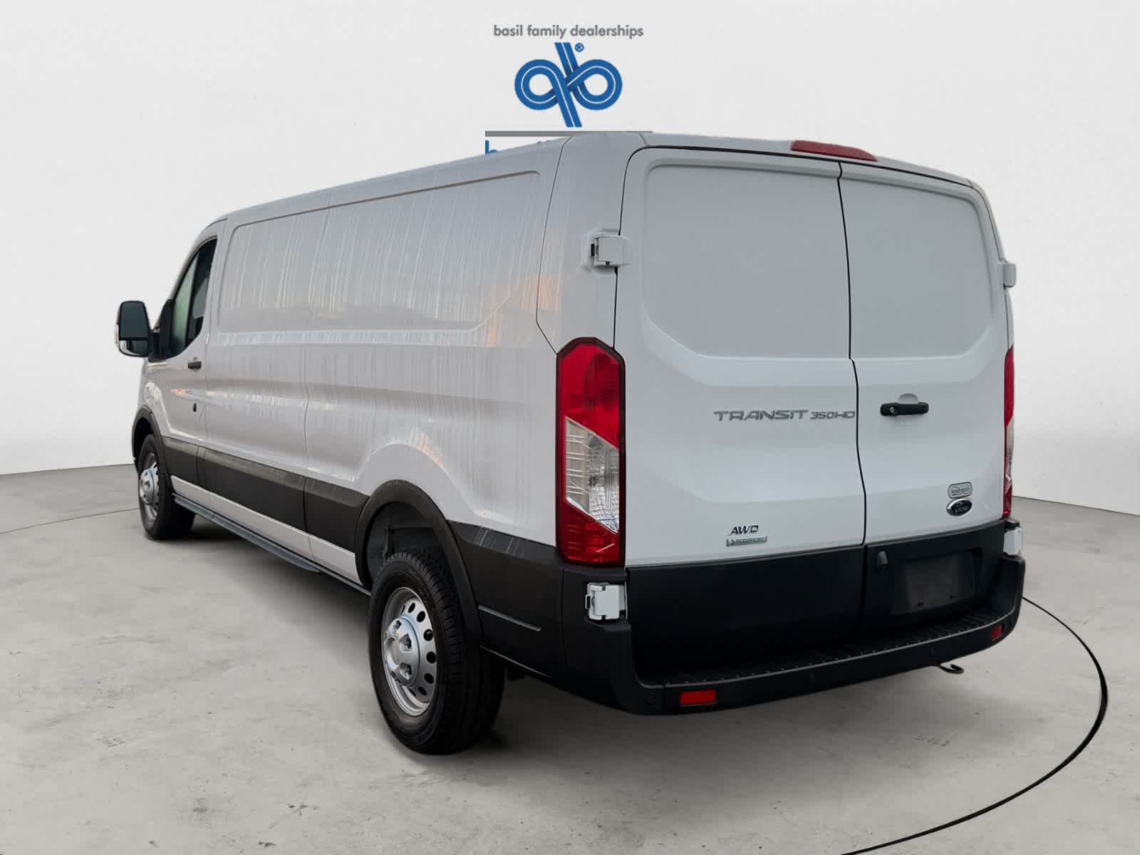 Used 2025 Ford Transit Cargo Van T-350 148 Low Rf 9950 GVWR AWD