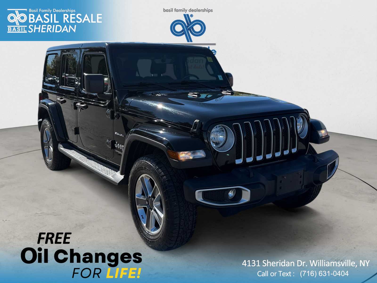 Used 2019 Jeep Wrangler Unlimited Sahara 4x4