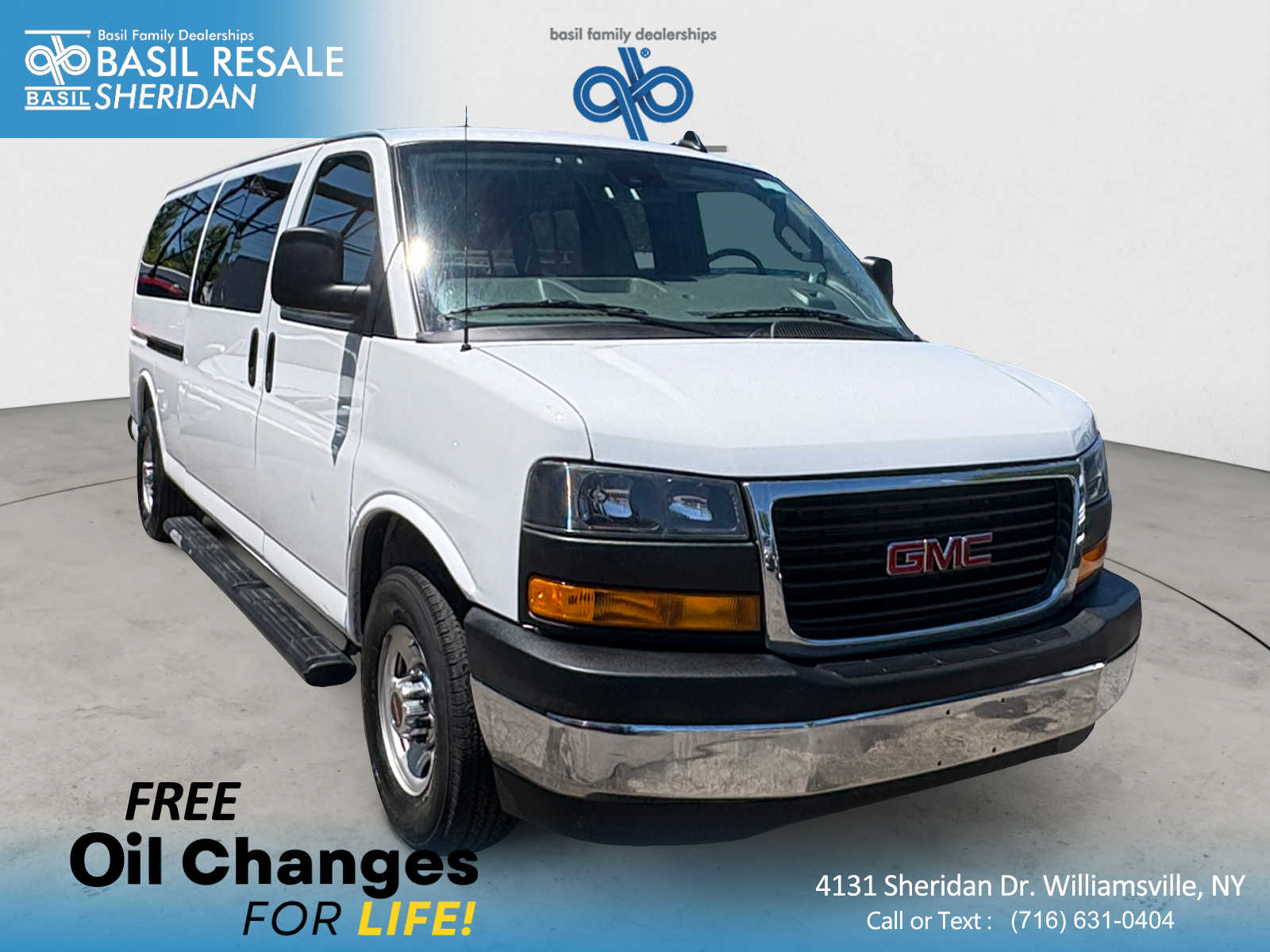 Used 2025 GMC Savana Passenger LT RWD 3500 155