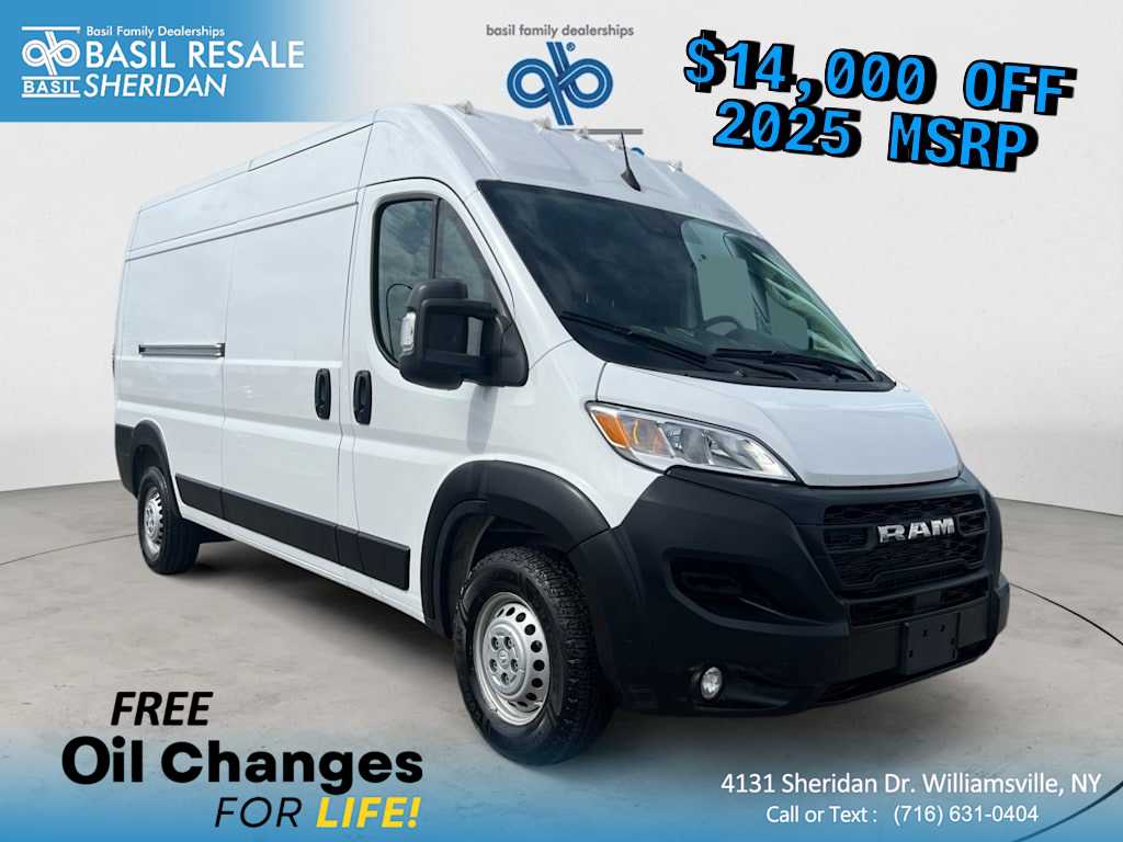  Ram Promaster Cargo Van