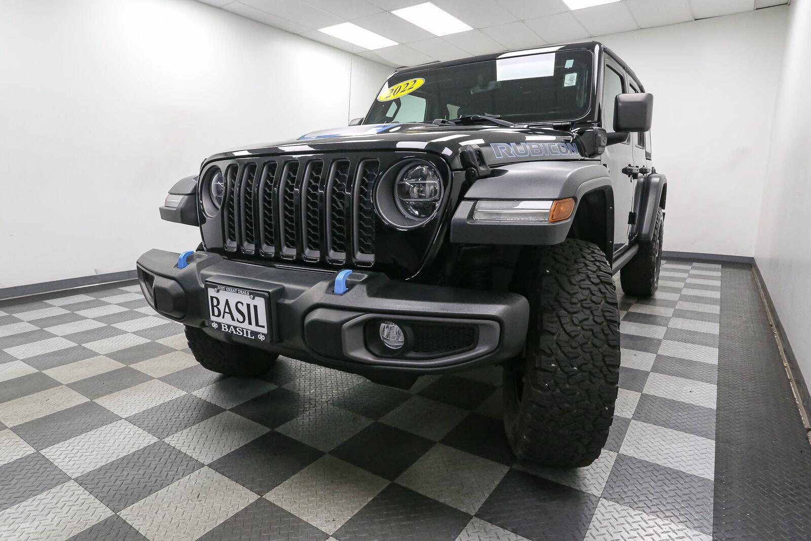 Used 2022 Jeep Wrangler 4xe Unlimited Rubicon SUV