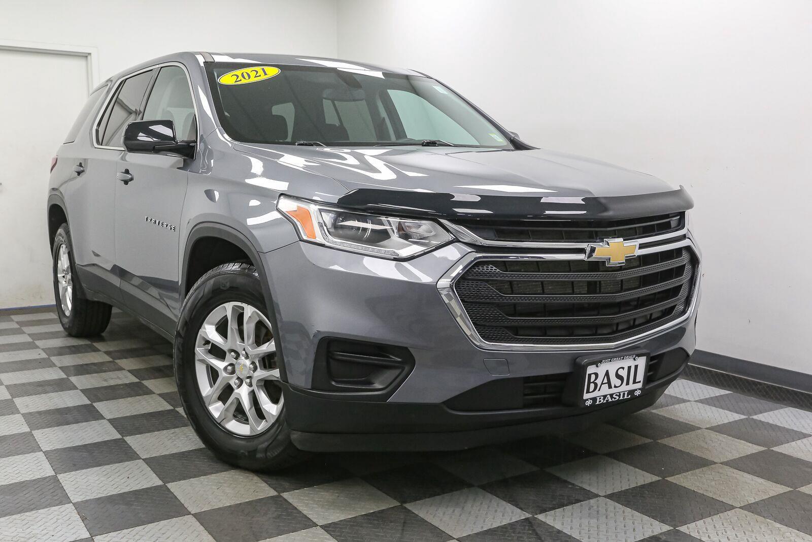 Used 2021 Chevrolet Traverse LS SUV