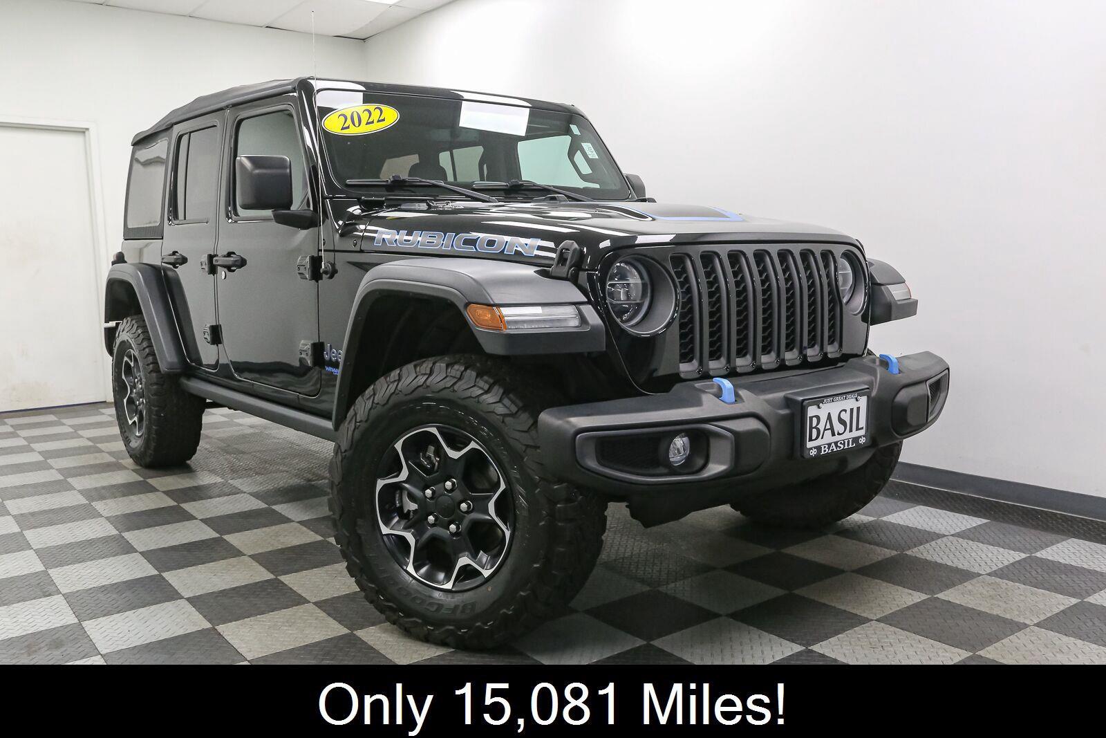 Used 2022 Jeep Wrangler 4xe Unlimited Rubicon SUV