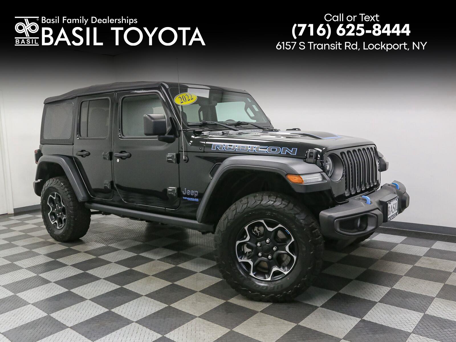 Used 2022 Jeep Wrangler 4xe Unlimited Rubicon SUV