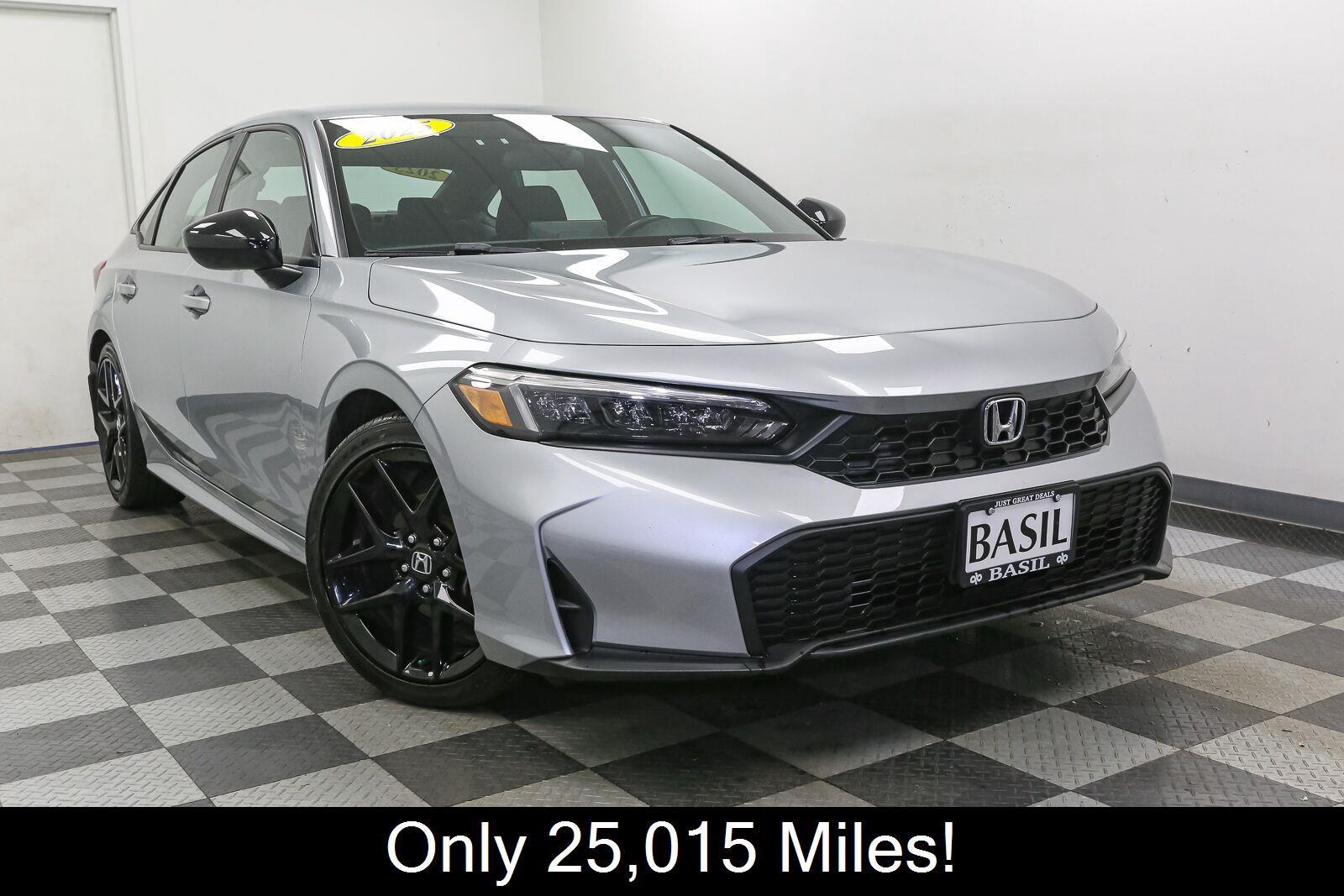 Used 2025 Honda Civic Sport Sedan