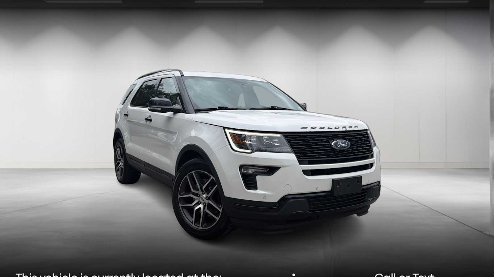 Used 2018 Ford Explorer Sport SUV