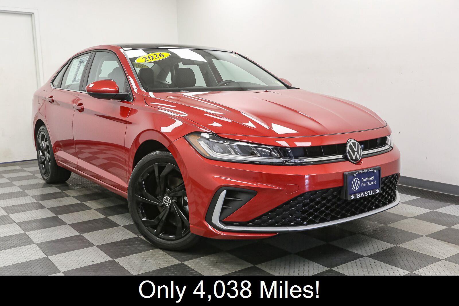 Certified 2026 Volkswagen Jetta SE Sedan