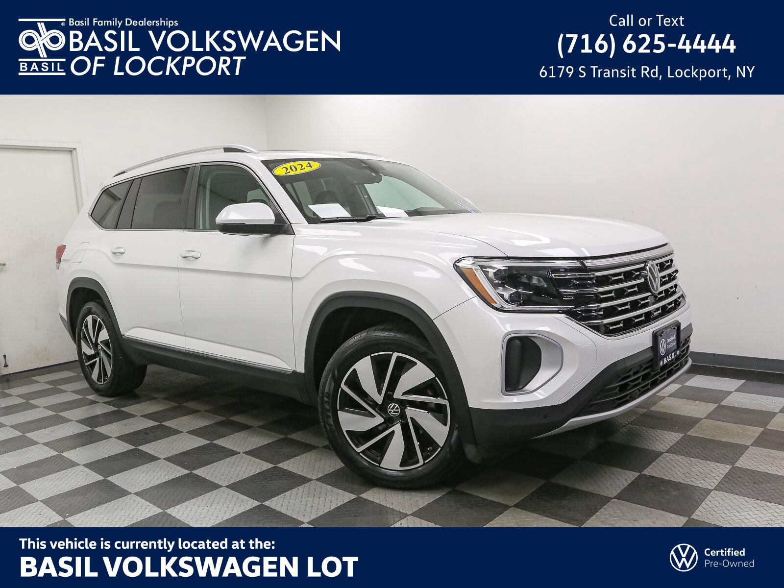 Certified 2024 Volkswagen Atlas 2.0T SEL SUV