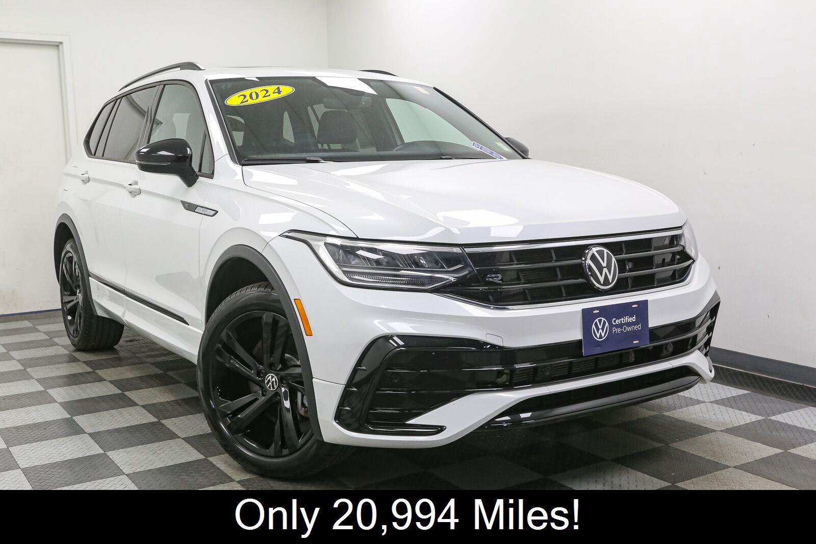 Certified 2024 Volkswagen Tiguan SE R-Line Black SUV