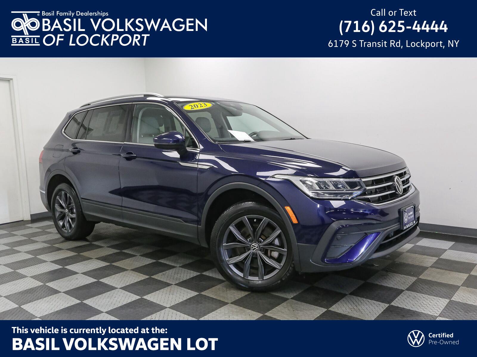 Certified 2023 Volkswagen Tiguan SE SUV