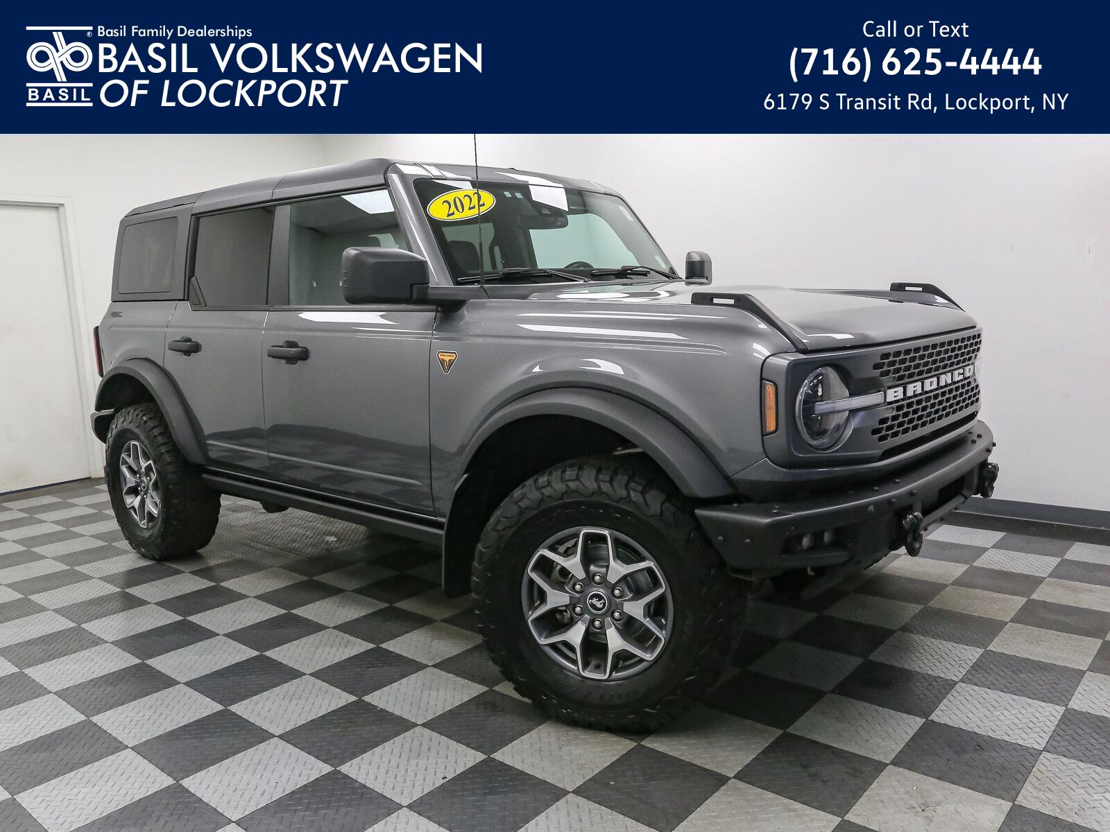 Used 2022 Ford Bronco Badlands Advanced SUV