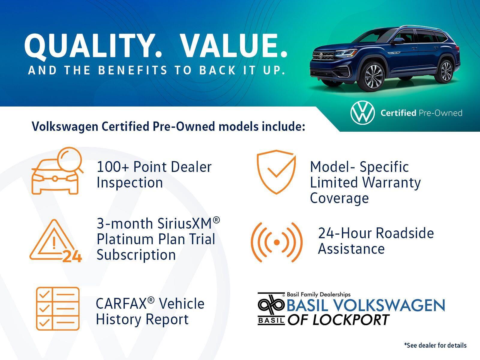 Certified 2024 Volkswagen Atlas 2.0T SEL SUV