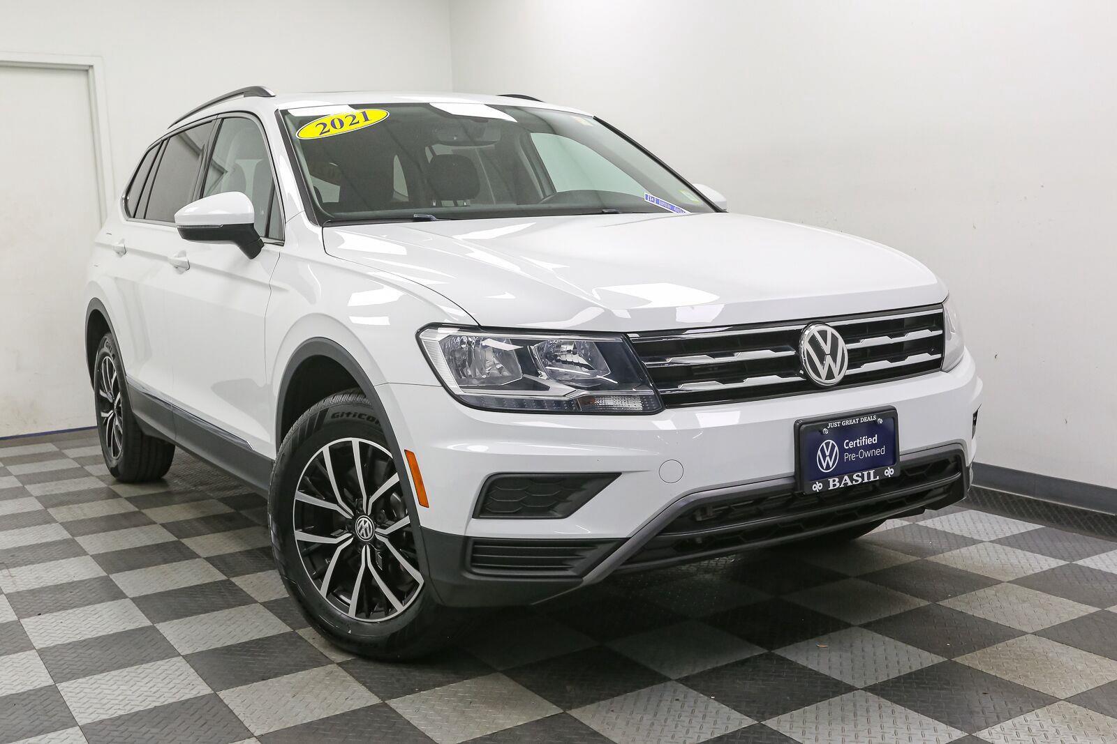 Certified 2021 Volkswagen Tiguan SE SUV