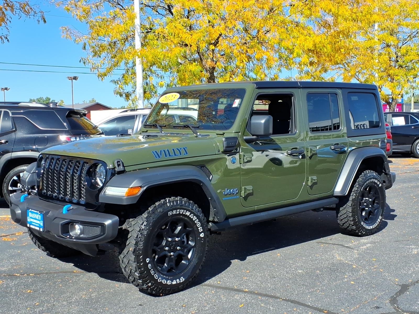 Used 2023 Jeep Wrangler Willys 4xe SUV