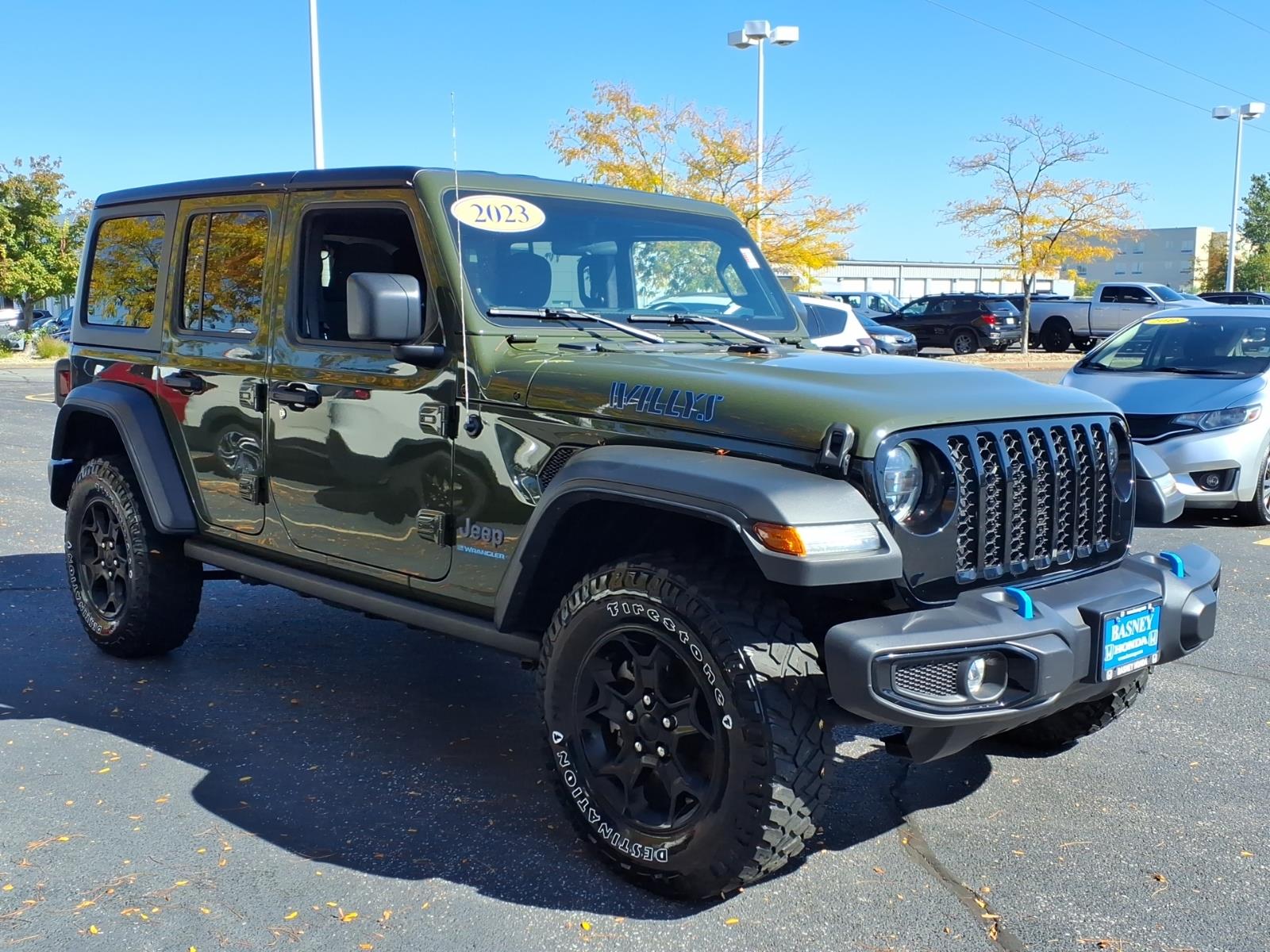 Used 2023 Jeep Wrangler Willys 4xe SUV