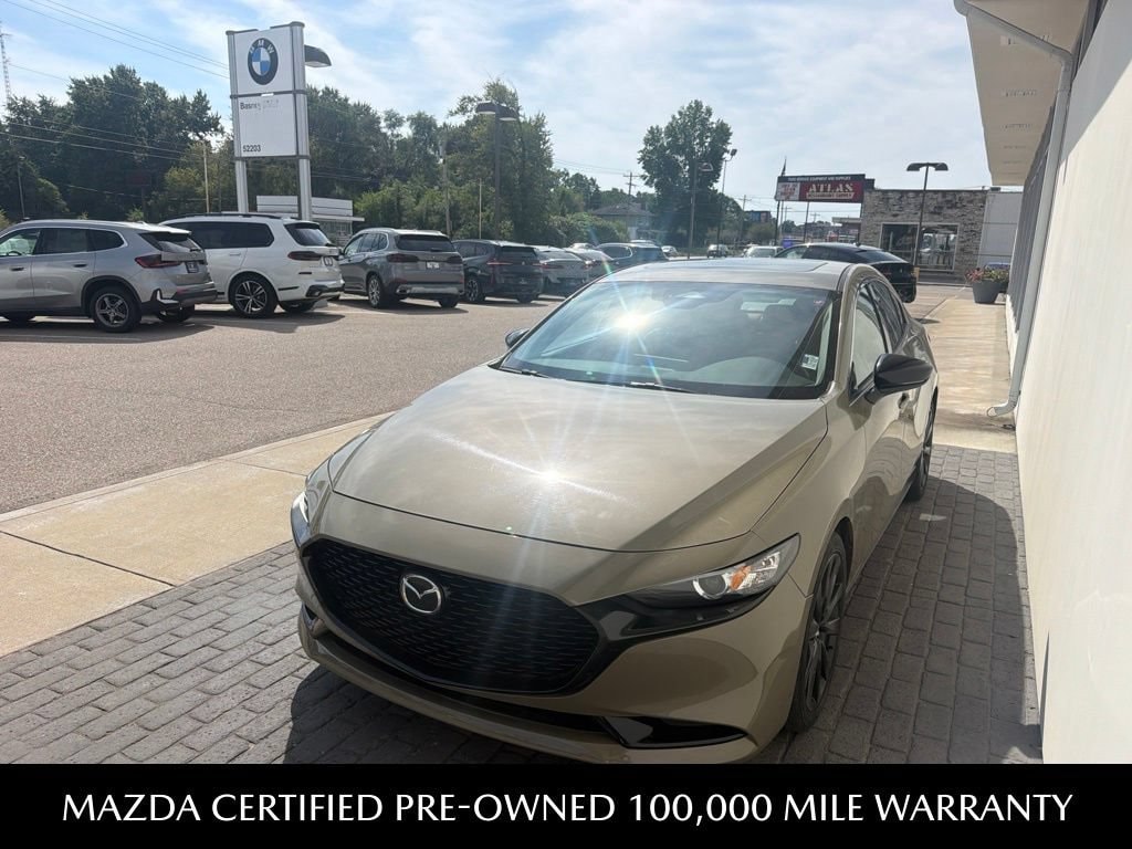 Certified 2024 Mazda Mazda3 Sedan 2.5 Carbon Turbo Sedan