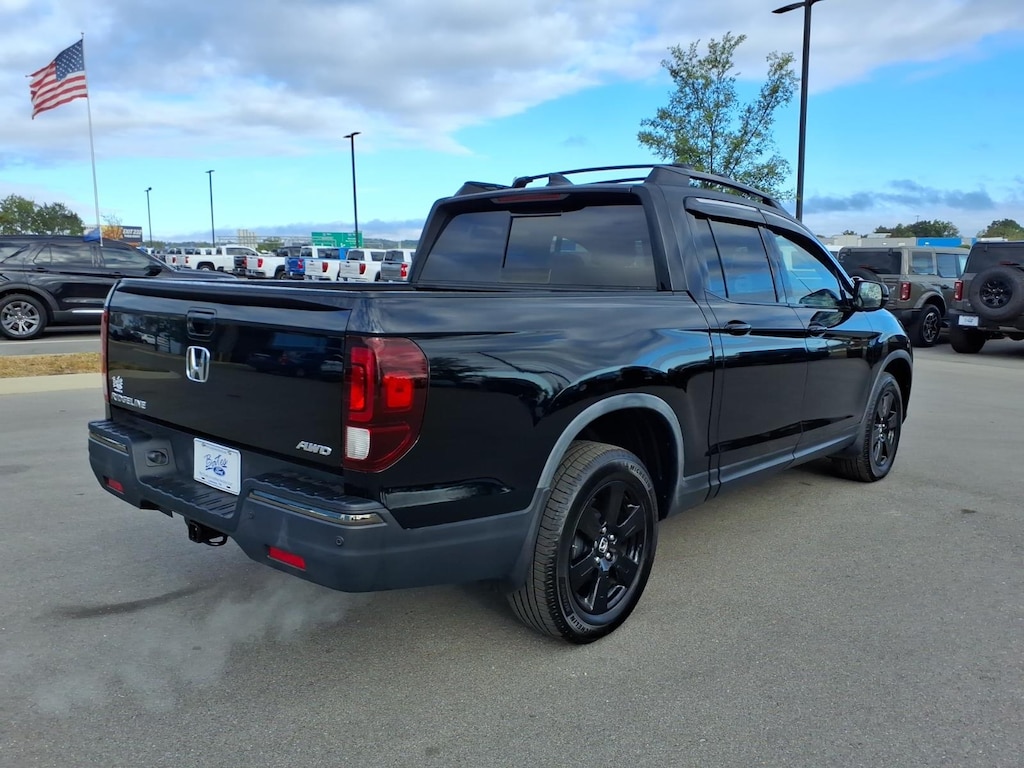 Certified 2017 Honda Ridgeline Black Edition Truck