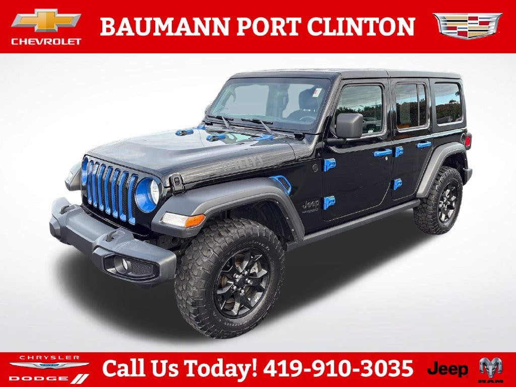 Used 2021 Jeep Wrangler Unlimited Willys SUV