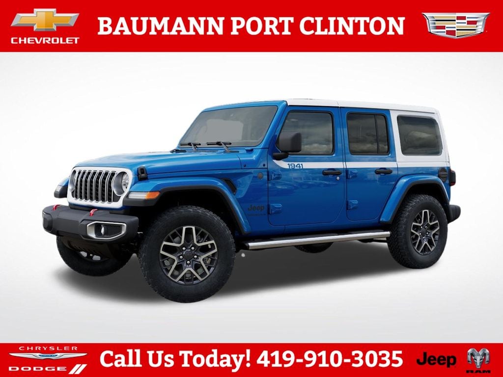 New 2027 Jeep Wrangler 4-DOOR SAHARA Sport Utility