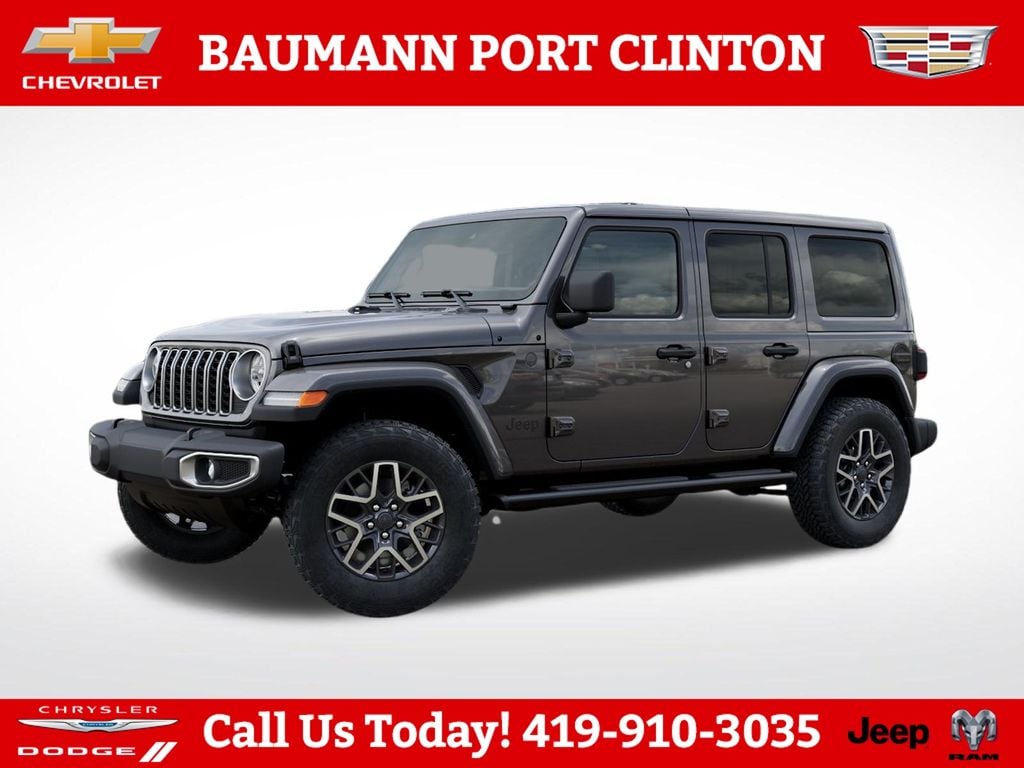 New 2027 Jeep Wrangler 4-DOOR SAHARA Sport Utility