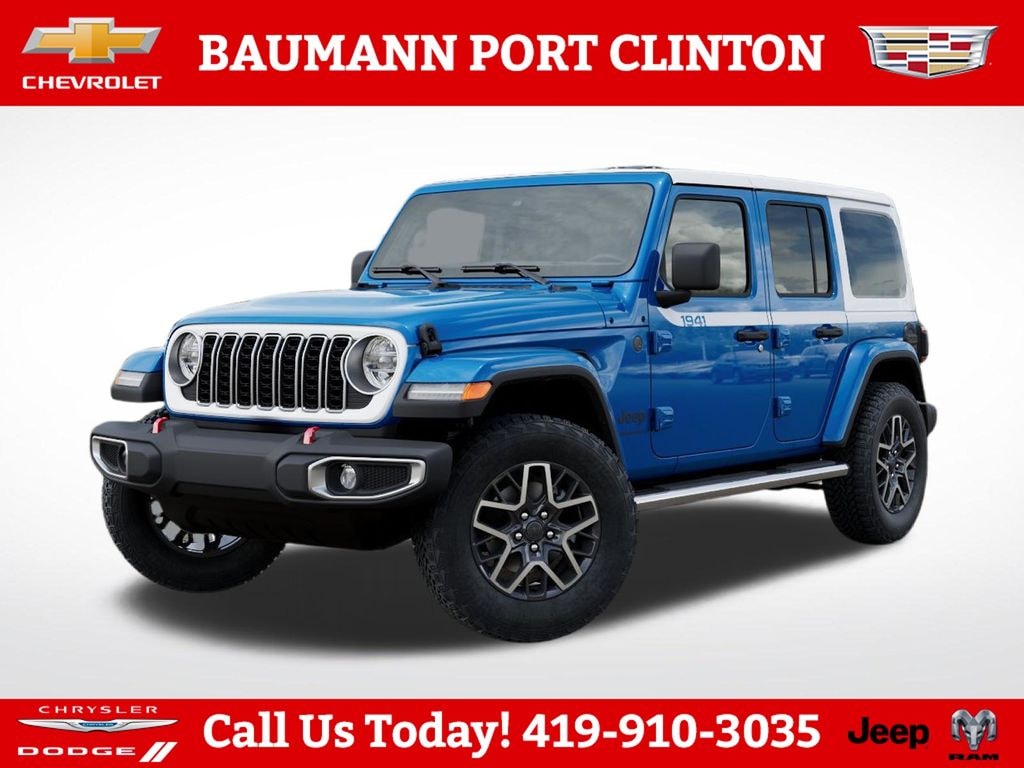 New 2027 Jeep Wrangler 4-DOOR SAHARA Sport Utility