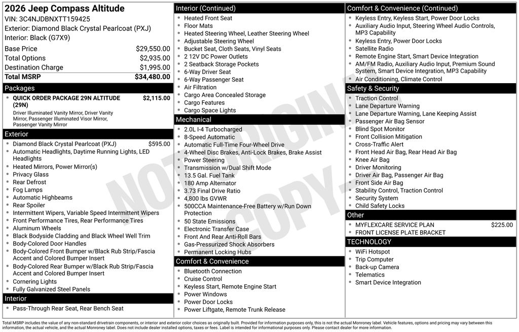 2026 Jeep Compass Latitude Altitude - Photo 27