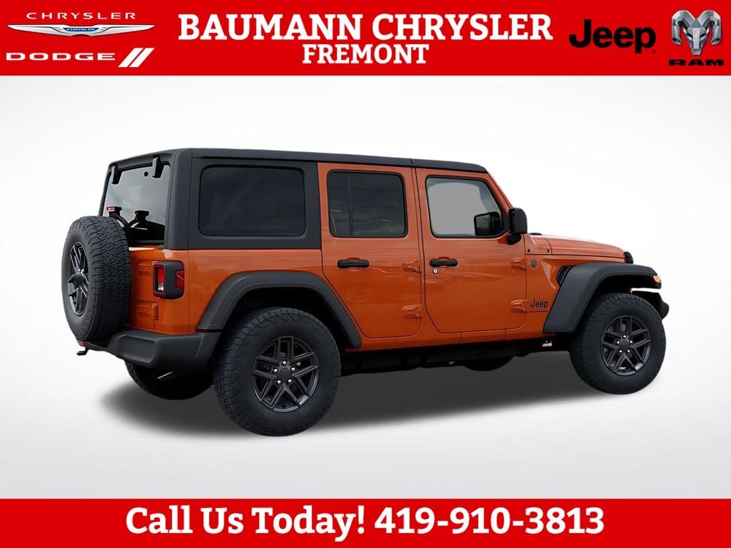 New 2026 Jeep Wrangler 4-DOOR SPORT S Sport Utility