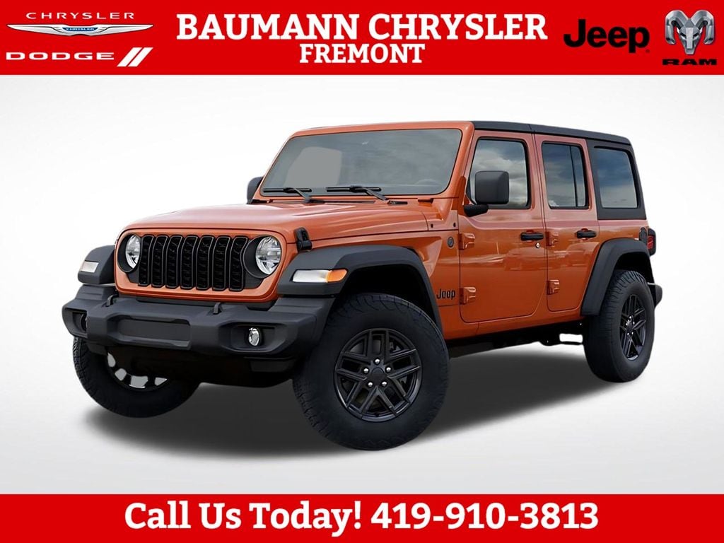 New 2026 Jeep Wrangler 4-DOOR SPORT S Sport Utility