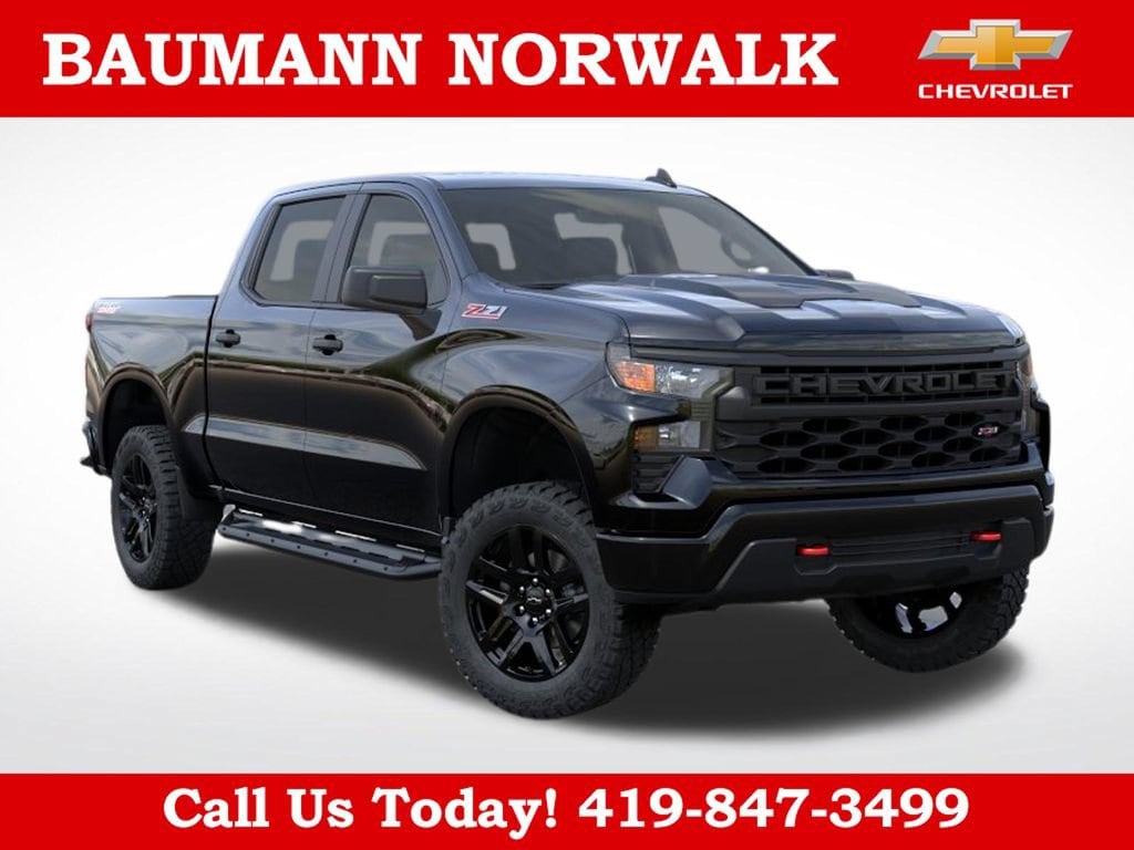 New 2026 Chevrolet Silverado 1500 Custom Trail Boss Truck