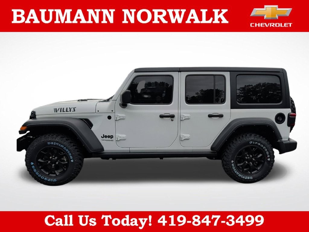 Used 2022 Jeep Wrangler Unlimited Willys