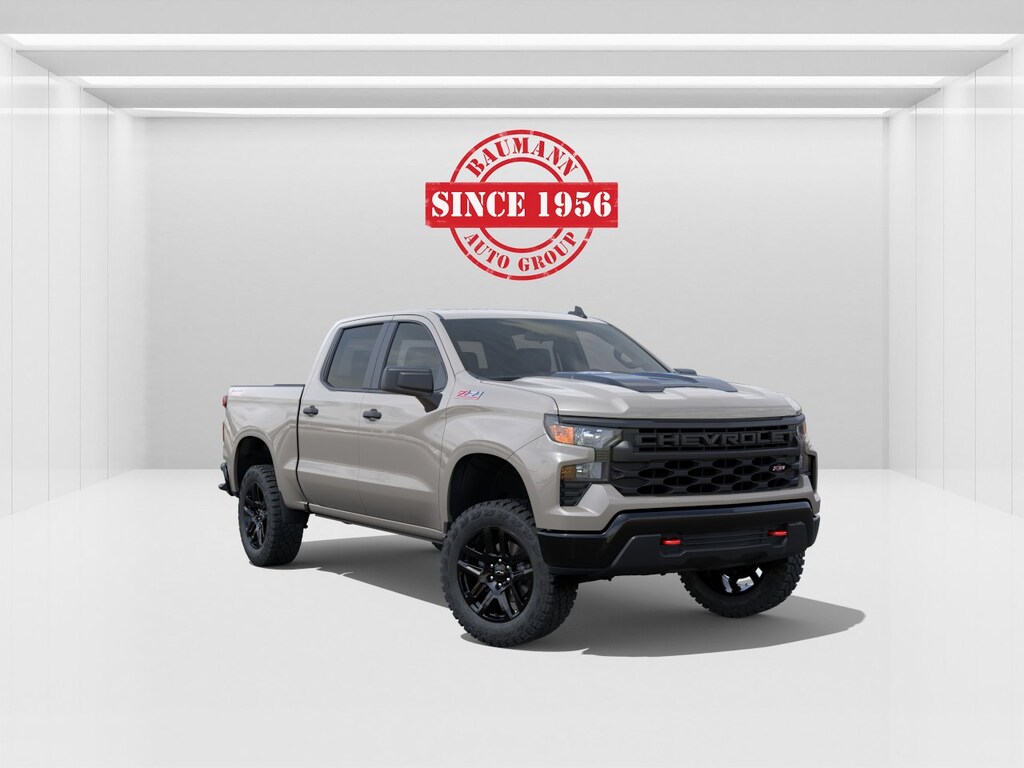 New 2026 Chevrolet Silverado 1500 Custom Trail Boss Truck