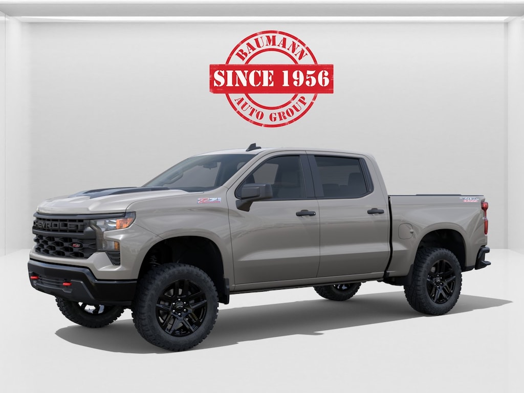 New 2026 Chevrolet Silverado 1500 Custom Trail Boss Truck