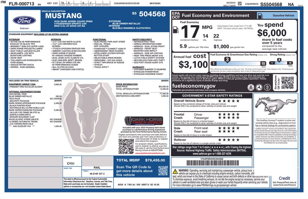 2025 Ford Mustang Dark Horse - Photo 28