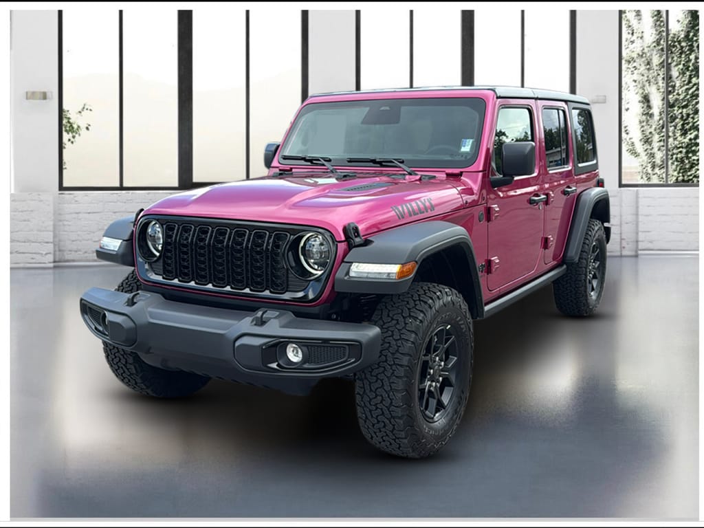 New 2026 Jeep Wrangler 4-DOOR WILLYS Sport Utility