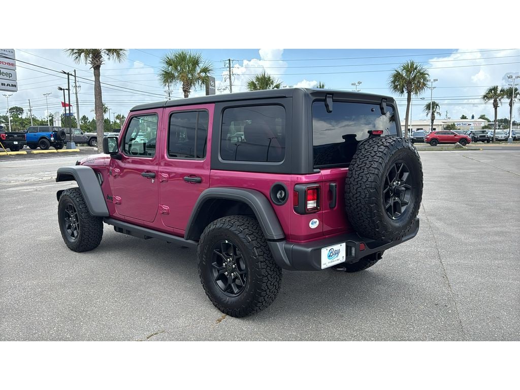 New 2026 Jeep Wrangler 4-DOOR WILLYS Sport Utility