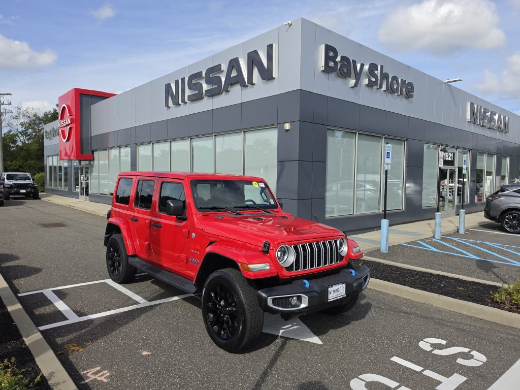 Used 2024 Jeep Wrangler 4xe Sahara SUV UB11279P for Sale in Bay Shore, NY, at Nissan of Bay Shore
