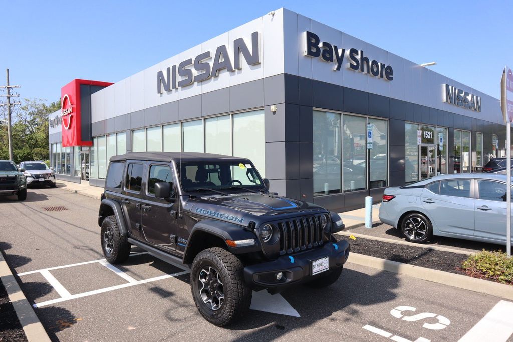 Used 2023 Jeep Wrangler 4xe Rubicon SUV UB11245P for Sale in Bay Shore, NY, at Nissan of Bay Shore