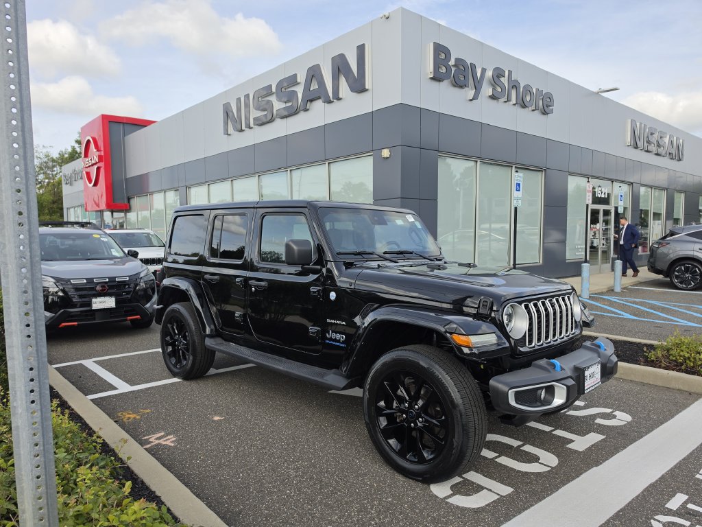 Used 2024 Jeep Wrangler 4xe Sahara SUV UB11281P for Sale in Bay Shore, NY, at Nissan of Bay Shore