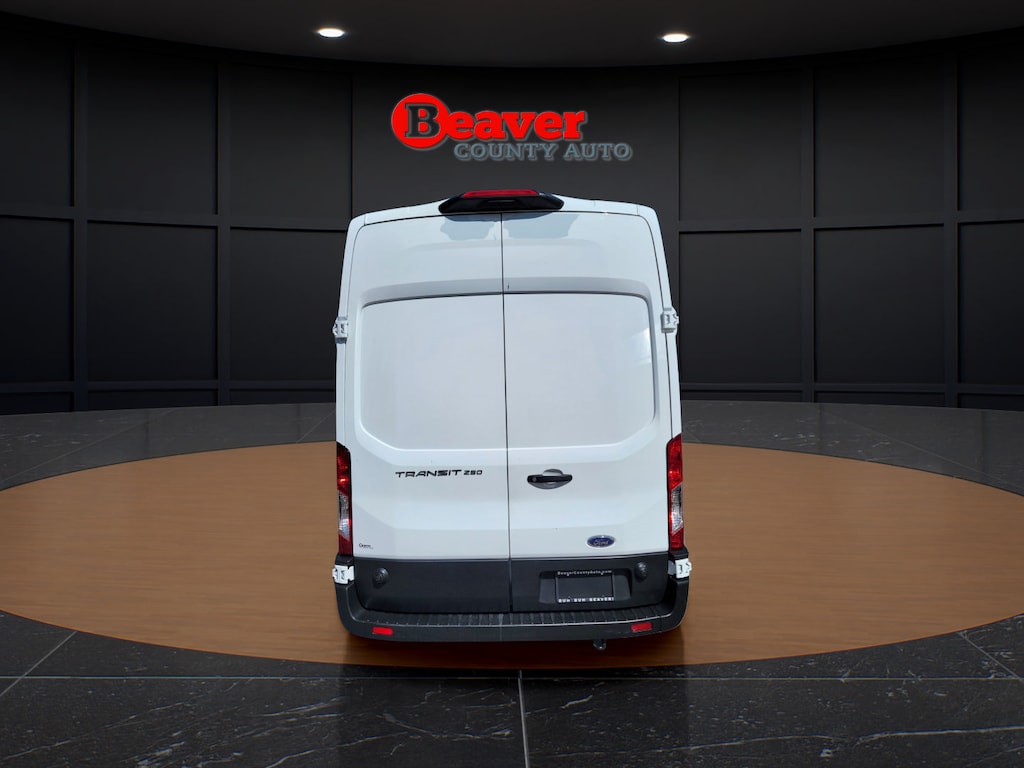 Used 2025 Ford Transit Cargo Van T-250 148 EL Hi Rf 9070 GVWR RWD