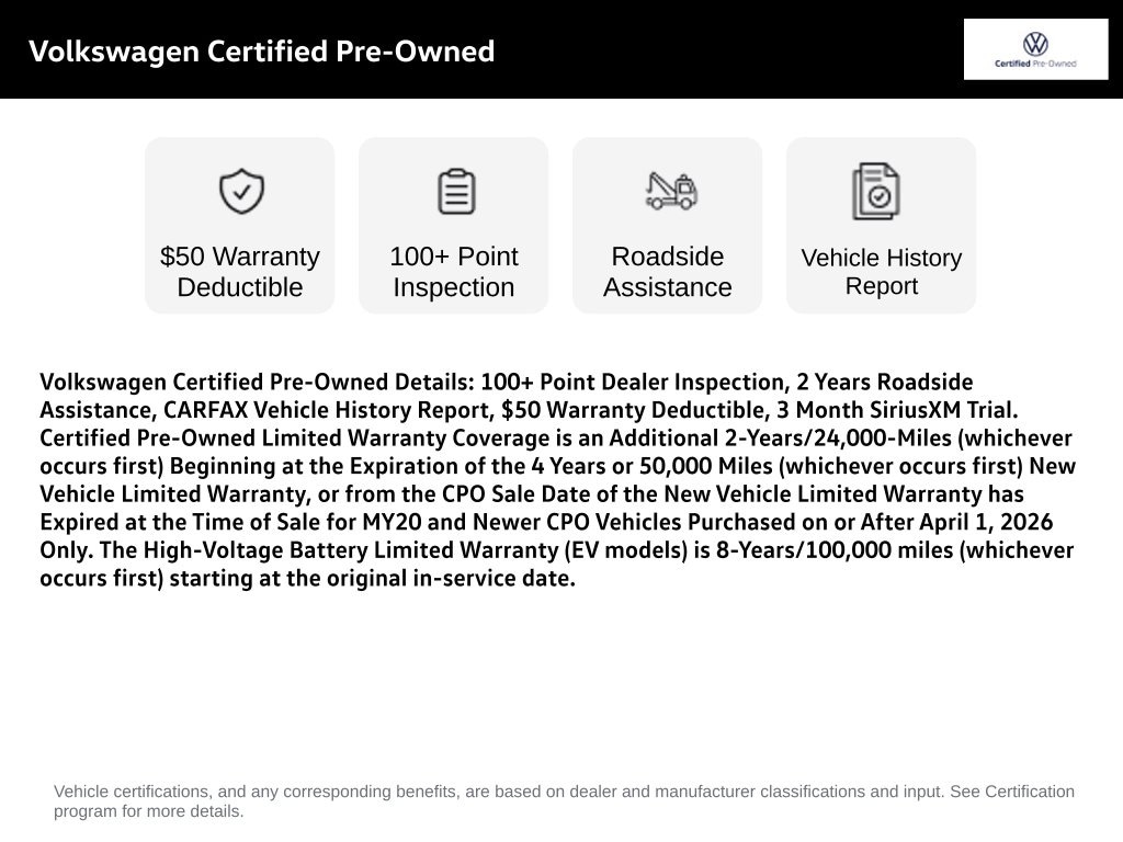 Certified 2023 Volkswagen Tiguan 2.0T SE SUV