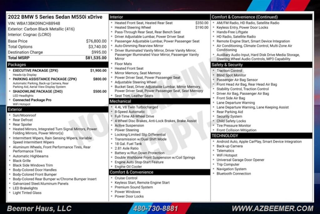 Certified 2022 BMW M550i xDrive Sedan