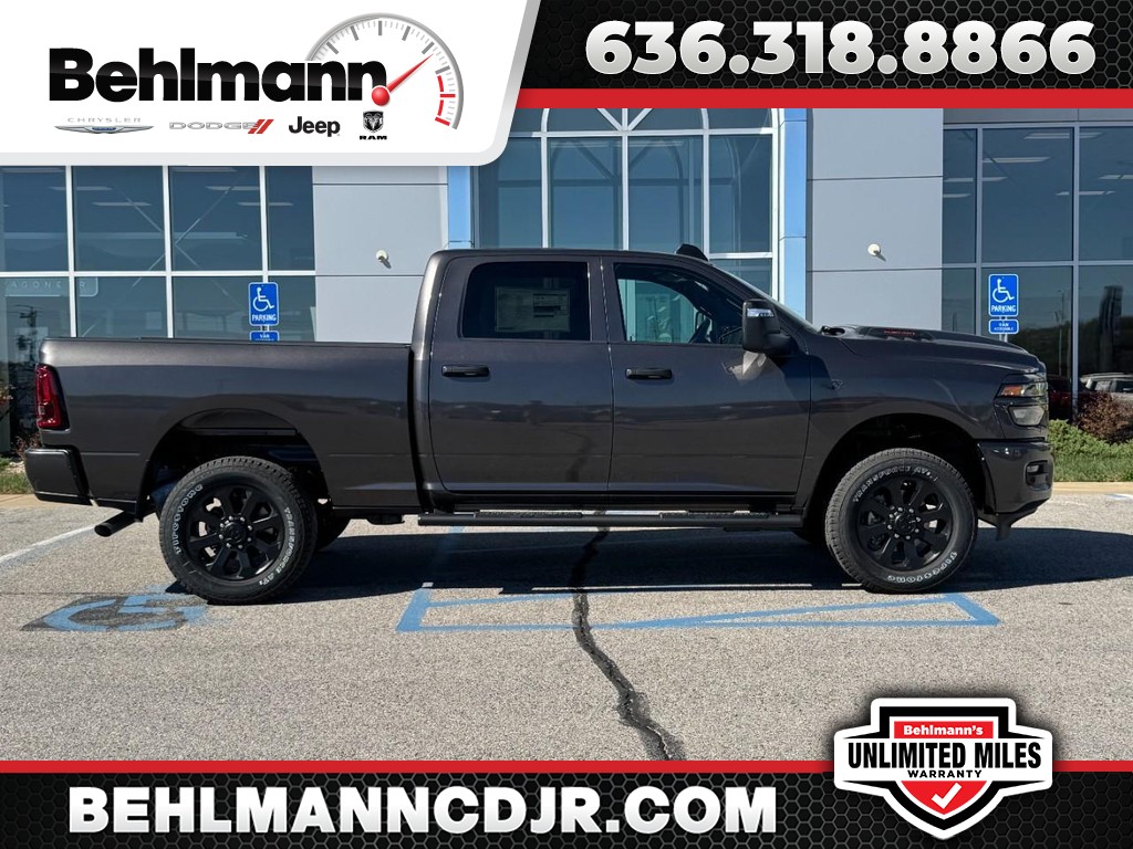 New 2027 Ram 2500 BLACK EXPRESS CREW CAB 4X4 6'4 BOX Pickup