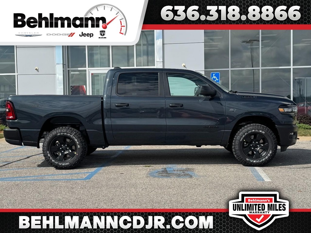 New 2027 Ram 1500 WARLOCK CREW CAB 4X4 5'7 BOX Pickup