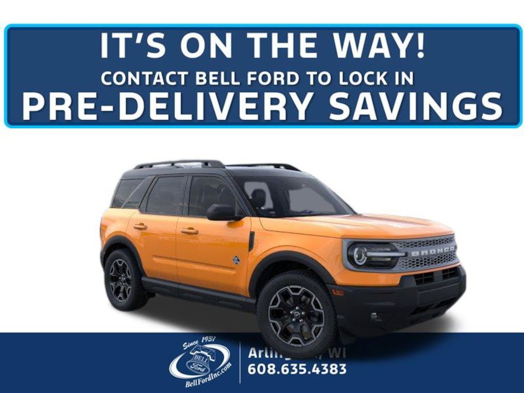 New 2026 Ford Bronco Sport Outer Banks SUV
