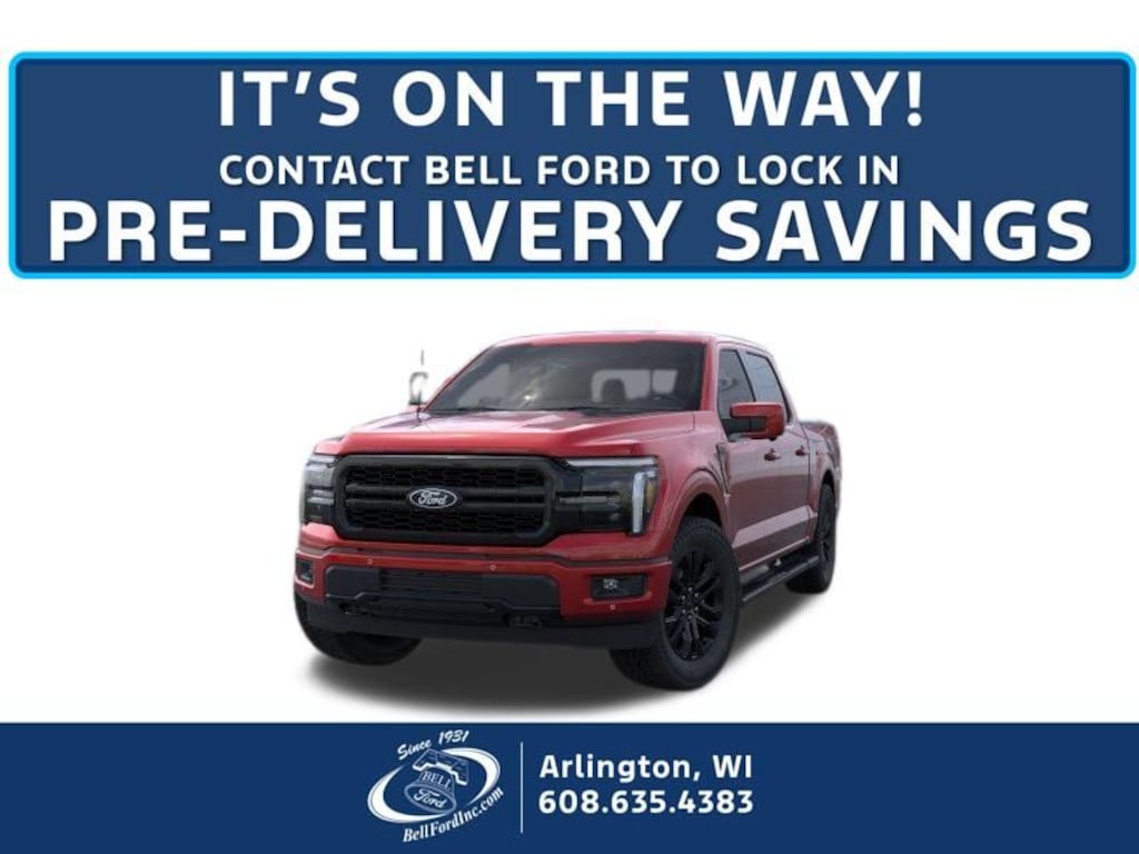 New 2026 Ford F-150 Lariat Truck SuperCrew Cab