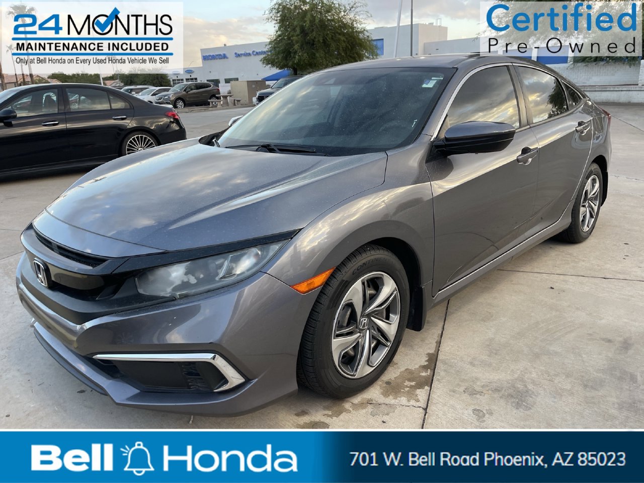 Certified 2021 Honda Civic LX Sedan