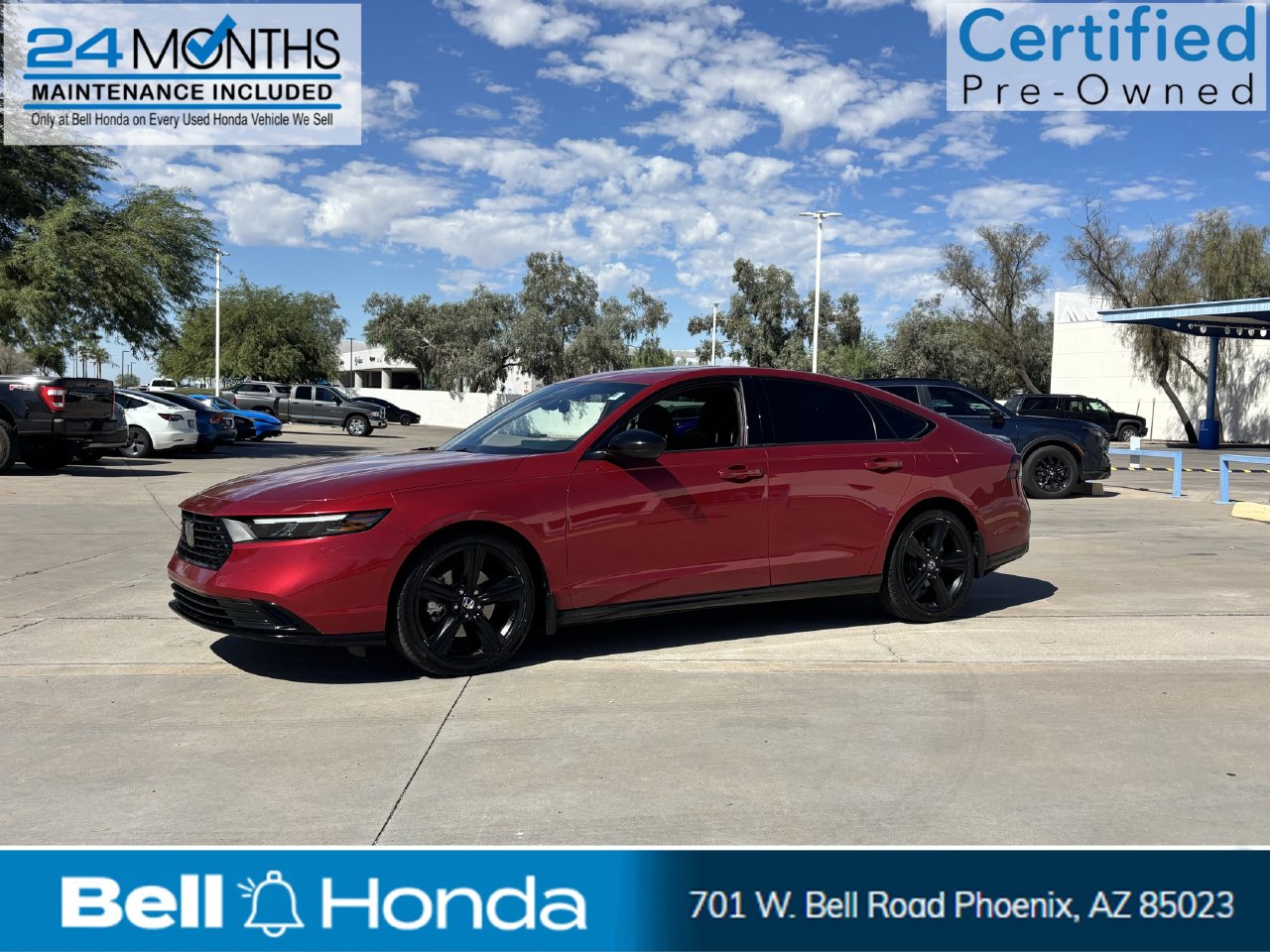 Certified 2024 Honda Accord Hybrid Sport-L Sedan