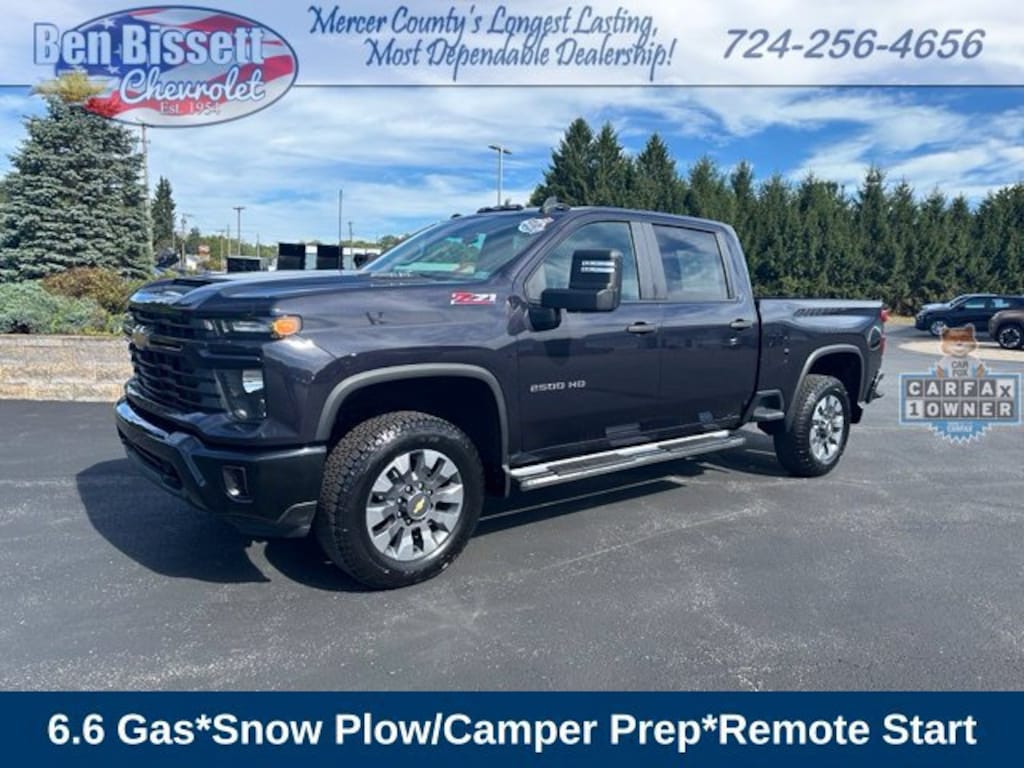 Used 2024 Chevrolet Silverado 2500 HD Custom Truck